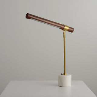 Annimus - ALD-BAR-MRBR - Bar - LED Light Desk Lamp - Origin Collection - White Marble Base
