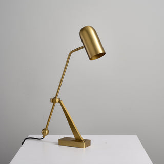 Annimus - ALD-MAN-BRBR - Mantis - One Light Desk Lamp - Origin Collection - Matte Brass