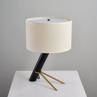 Annimus - ALT-WAY-NWBR - Wayght - One Light Table Lamp - Origin Collection - Matte Black - Matte Brass Base