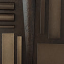 Three Light Semi-Flush Mount from the Compass Collection by Hubbardton Forge
