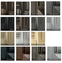 Three Light Semi-Flush Mount from the Axis Collection by Hubbardton Forge