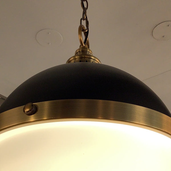 Torino Pendant Finished with Aged Brass by Abra Lighting (Final Sale)