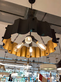 Four Light Chandelier from the Clausten Collection in Black Finish by ELK Home (Clearance Display, Final Sale)