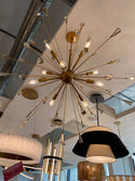 Ten Light Chandelier from the Sprigny Collection in Matte Gold Finish by ELK Home (Clearance Display, Final Sale)