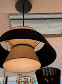 LED Pendant from the Rockabilly Collection in Black Finish by W.A.C. Lighting (Clearance Display, Final Sale)
