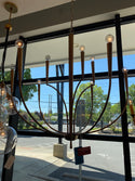Ten Light Chandelier from the Holden Collection in Aged Brass Finish by Capital Lighting (Clearance Display, Final Sale)
