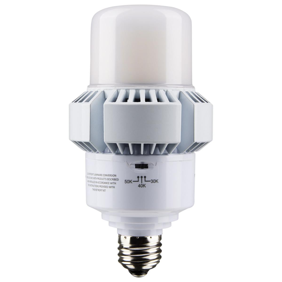 35 Watt, A-Plus 28, LED, CCT Selectable and Wattage Selectable, Medium base, Type B, Ballast Bypass, ColorQuick Technology, PowerQuick Technology Light Bulb by Satco (300W Equivalent)