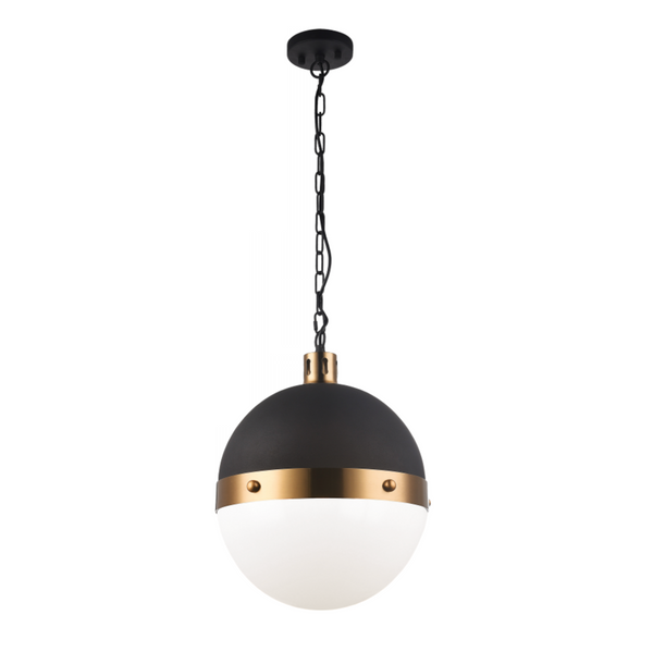 Torino Pendant Finished with Aged Brass by Abra Lighting (Final Sale)