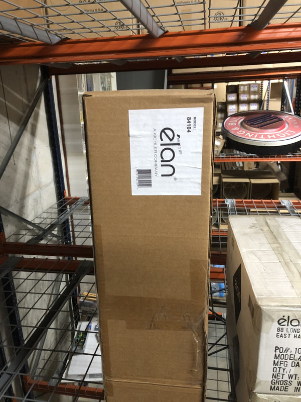 Elan 84104 Rain LED 30 inch Chandelier Ceiling Light in Satin Nickel (Final Sale)