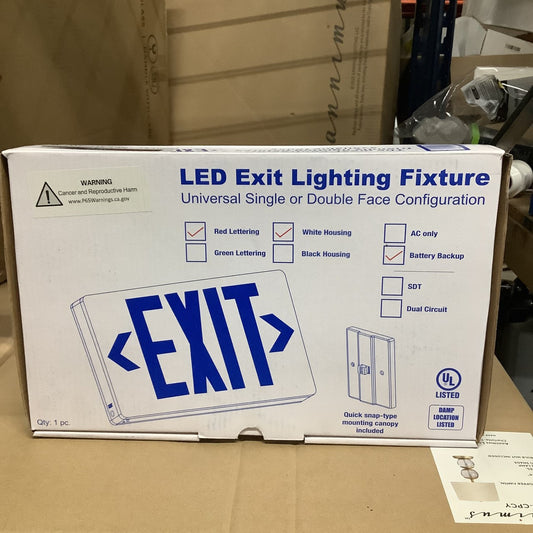Emergensee LED Exit Lighting Fixture (Final Sale)