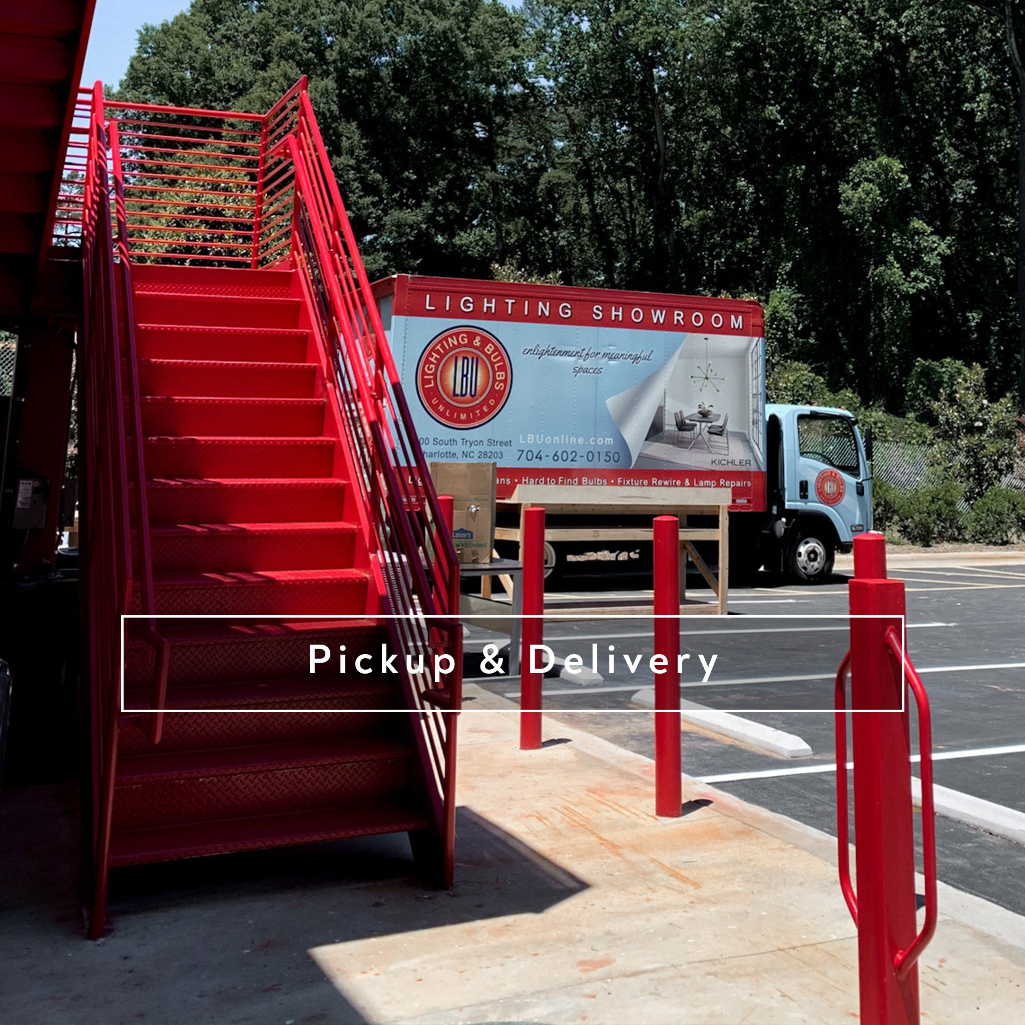 Service Dept. Pick up & Delivery – Lighting & Bulbs Unlimited