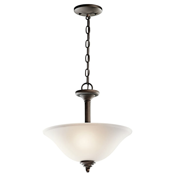 LED Pendant/Semi Flush from the Armida Collection in Olde Bronze Finish by Kichler