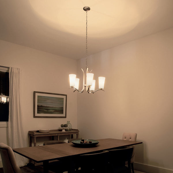 LED Chandelier from the Armida Collection in Olde Bronze Finish by Kichler