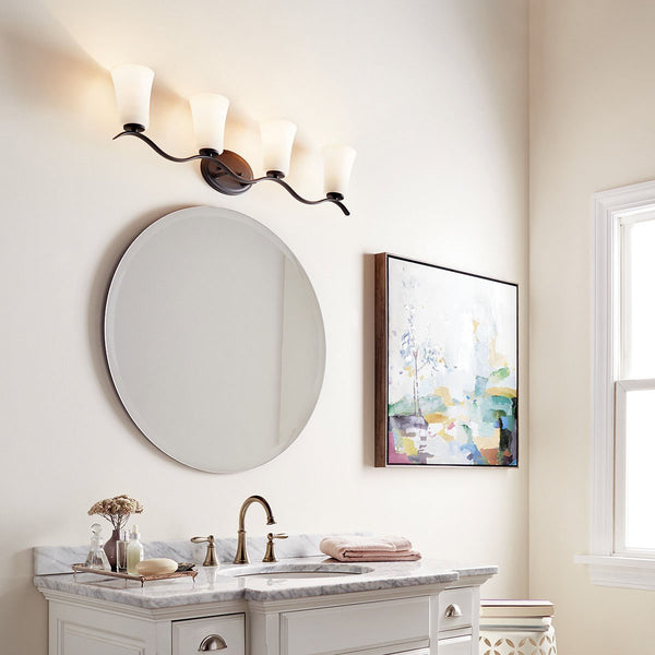 LED Bath from the Armida Collection in Olde Bronze Finish by Kichler