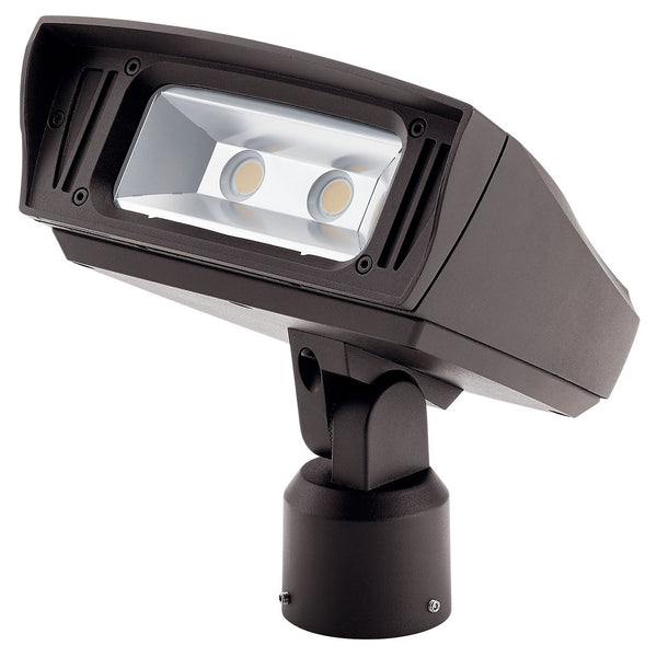 LED Landscape Flood from the Landscape Led Collection in Textured Architectural Bronze Finish by Kichler