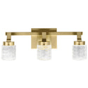 LED Vanity from the Rene Collection in Champagne Gold Finish by Kichler