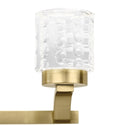 LED Vanity from the Rene Collection in Champagne Gold Finish by Kichler
