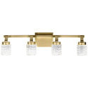 LED Vanity from the Rene Collection in Champagne Gold Finish by Kichler