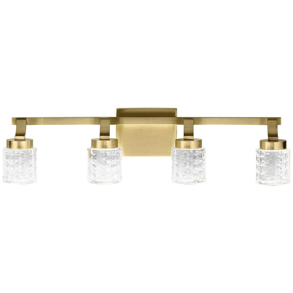 LED Vanity from the Rene Collection in Champagne Gold Finish by Kichler