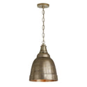 One Light Pendant from the Sedona Collection in Oxidized Nickel Finish by Capital Lighting