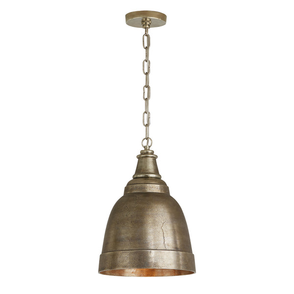 One Light Pendant from the Sedona Collection in Oxidized Nickel Finish by Capital Lighting
