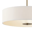 Three Light Pendant from the No Family Collection in Classic Bronze Finish by Kichler