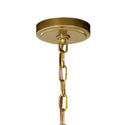 Four Light Foyer Pendant from the Voleta Collection in Natural Brass Finish by Kichler