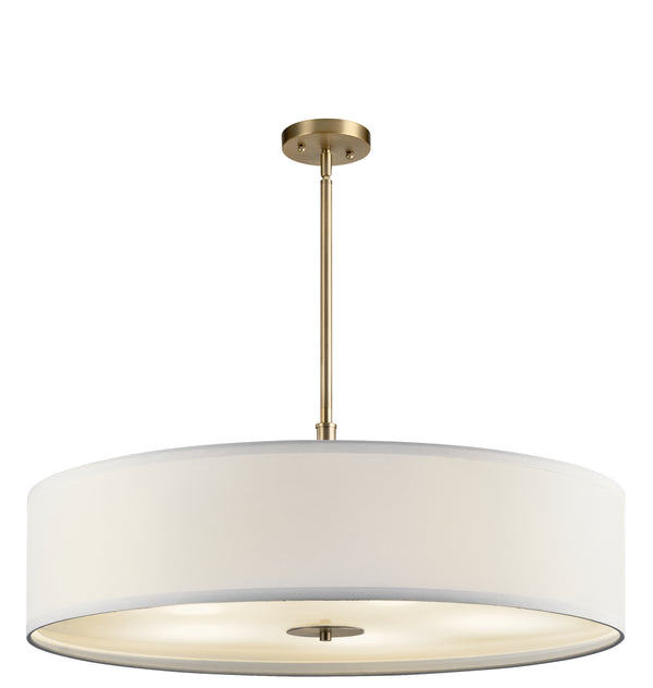Five Light Pendant from the No Family Collection in Classic Bronze Finish by Kichler