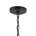 Five Light Chandelier from the Winslow Collection in Black Finish by Kichler