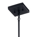 One Light Mini Pendant from the Ridgewood Collection in Textured Black Finish by Kichler