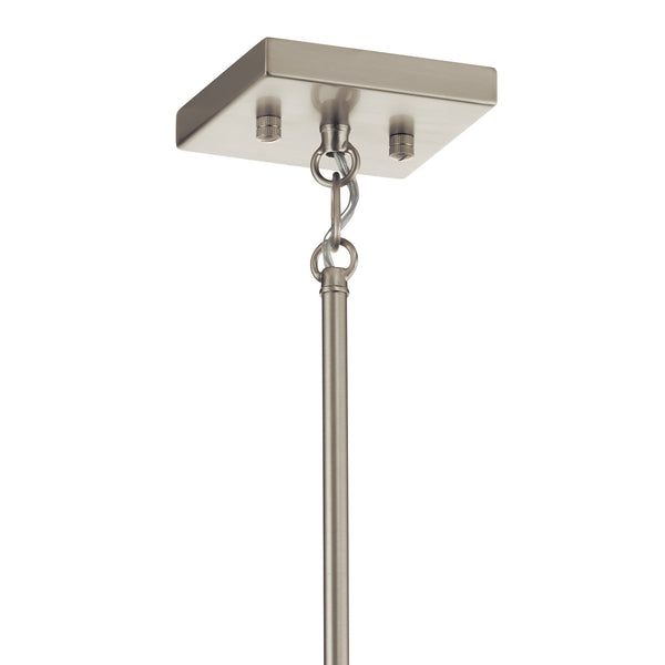 Four Light Pendant from the Lente Collection in Brushed Nickel Finish by Kichler