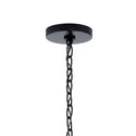 Nine Light Chandelier from the Valserrano Collection in Black Finish by Kichler