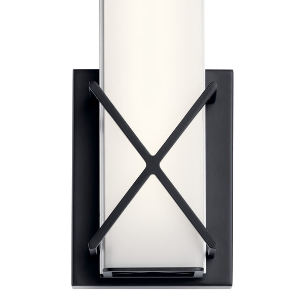 LED Wall Sconce from the Trinsic Collection in Matte Black Finish by Kichler