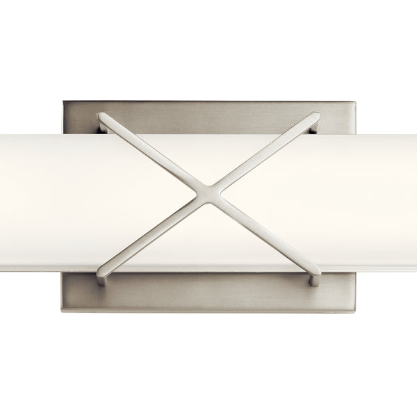 LED Linear Bath from the Trinsic Collection in Brushed Nickel Finish by Kichler