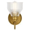One Light Wall Sconce from the Avery Collection in Natural Brass Finish by Kichler