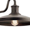 One Light Outdoor Wall Mount from the Allenbury Collection in Olde Bronze Finish by Kichler
