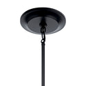 Nine Light Chandelier from the Krysia Collection in Black Finish by Kichler