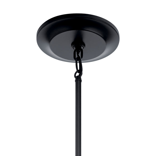 Nine Light Chandelier from the Krysia Collection in Black Finish by Kichler
