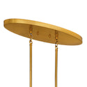 Seven Light Linear Chandelier from the Pytel Collection in Fox Gold Finish by Kichler