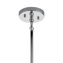 Four Light Foyer Pendant from the Pytel Collection in Chrome Finish by Kichler