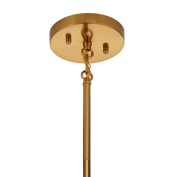 Four Light Foyer Pendant from the Pytel Collection in Fox Gold Finish by Kichler