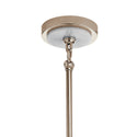 Six Light Chandelier from the Laurent Collection in Polished Nickel Finish by Kichler