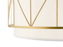 Four Light Pendant from the Birkleigh Collection in Classic Gold Finish by Kichler