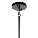 One Light Pendant from the Birkleigh Collection in Black Finish by Kichler