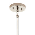 Six Light Foyer Pendant from the Tanis Collection in Distressed Antique Gray Finish by Kichler