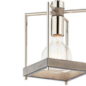 One Light Pendant from the Tanis Collection in Distressed Antique Gray Finish by Kichler