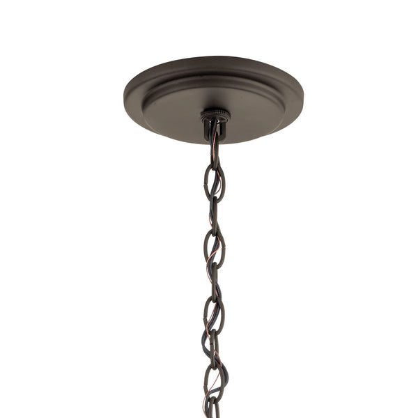 15 Light Chandelier from the Mathias Collection in Olde Bronze Finish by Kichler