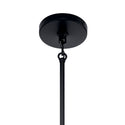Five Light Chandelier from the Trentino Collection in Black Finish by Kichler