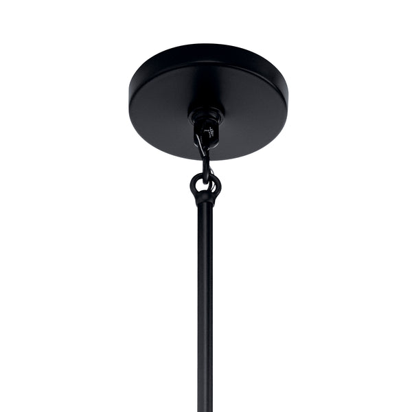 Five Light Chandelier from the Trentino Collection in Black Finish by Kichler