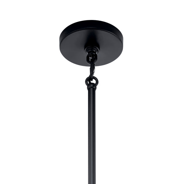 Nine Light Chandelier from the Trentino Collection in Black Finish by Kichler